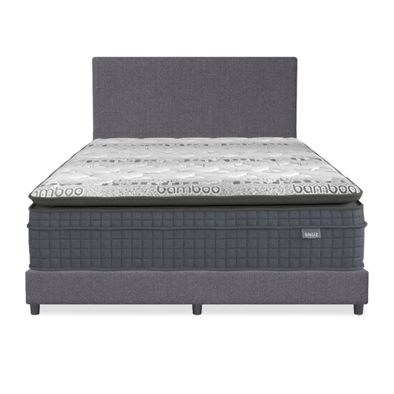 Snuz Mattress Series with Fabric Bed Frame Available Sizes 10 / 11 / 13 Inch