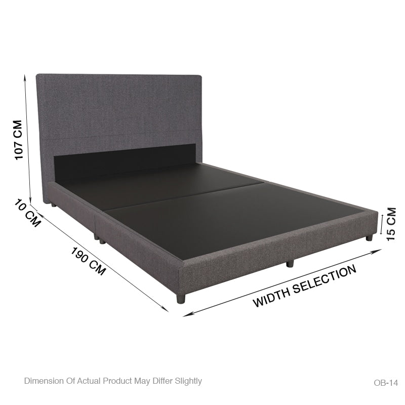 Snuz Mattress Series with Fabric Bed Frame Available Sizes 10 / 11 / 13 Inch