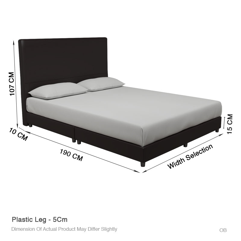 Snuz Mattress Series with Faux Leather Bed Frame Available Sizes 10 / 11 / 13 Inch