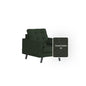 Dinder Fabric 1 Seater Sofa