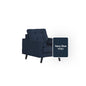 Dinder Fabric 1 Seater Sofa