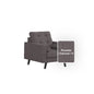 Dinder Fabric 1 Seater Sofa