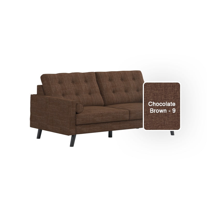 Dinder Fabric 3 Seater Sofa