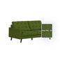 Dinder Fabric 3 Seater Sofa