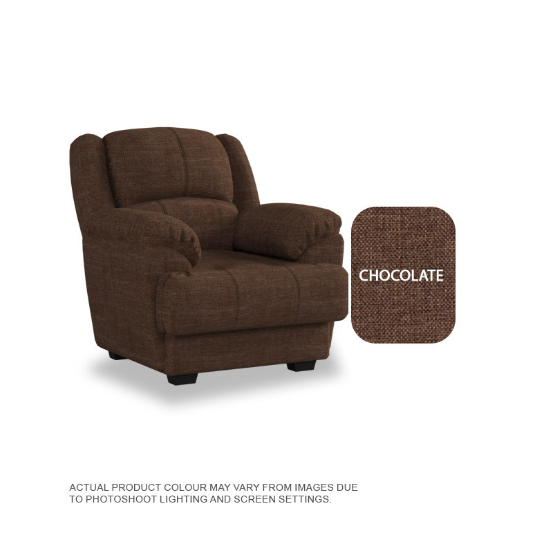 Esme Fabric 1 Seater Sofa