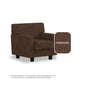Blake Fabric 1 Seater Sofa
