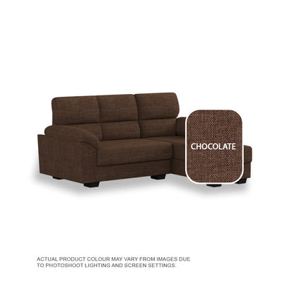 Londyn Fabric 2 Seater With Chaise Sofa