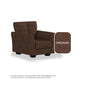 Lois Fabric 1 Seater Sofa