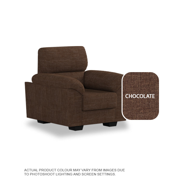 Londyn Fabric 1 Seater Sofa