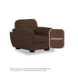 Ember Fabric 1 Seater Sofa