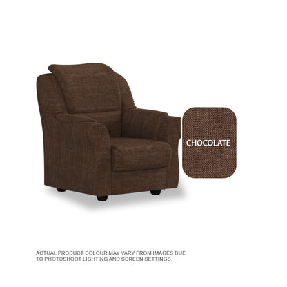 Hannah Fabric 1 Seater Sofa