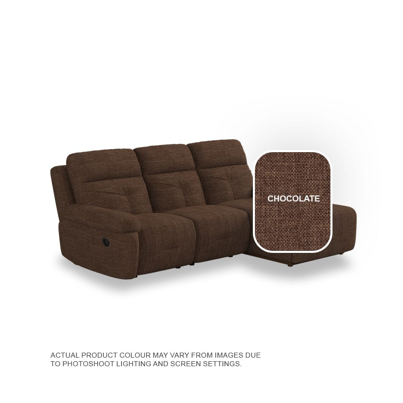 Taylor Fabric 2 Seater With Chaise Sofa