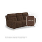 Taylor Fabric 3 Seater Sofa