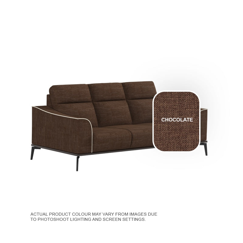 Gianna Fabric 3 Seater Sofa