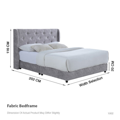 Quinn Fabric Bed Frame