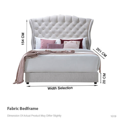 Emmy Fabric Bed Frame