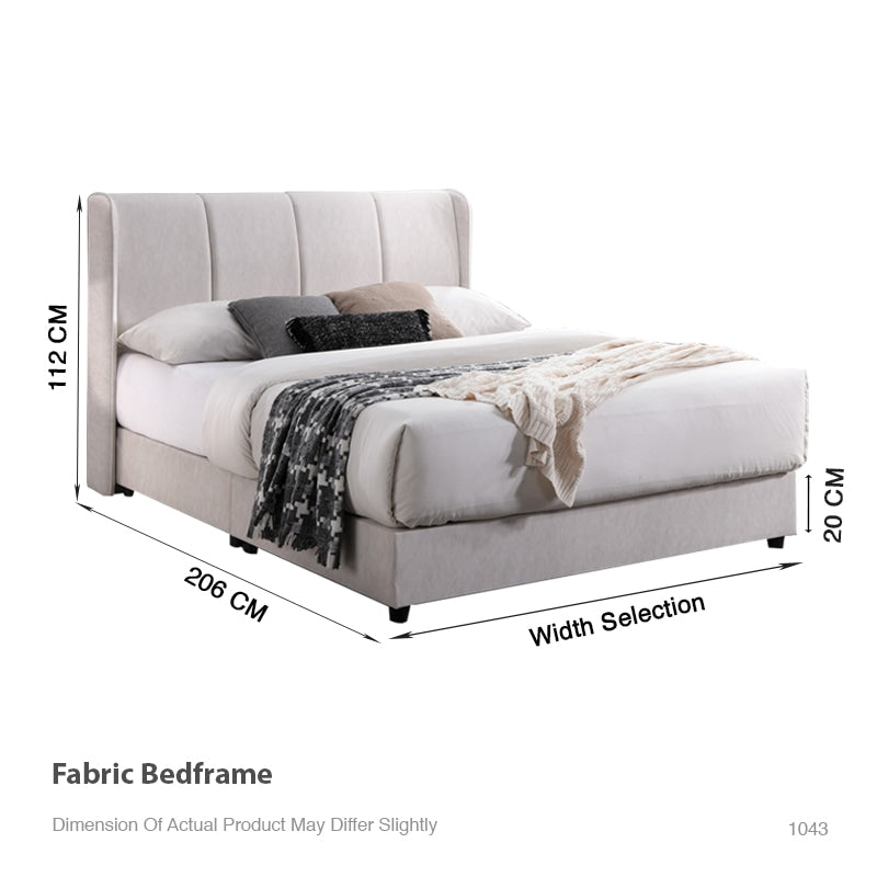 Myra Fabric Bed Frame