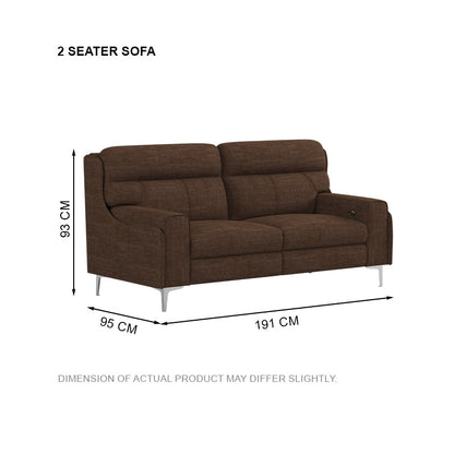 Clara Fabric 2 Seater Sofa