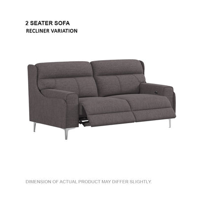 Clara Fabric 2 Seater Sofa