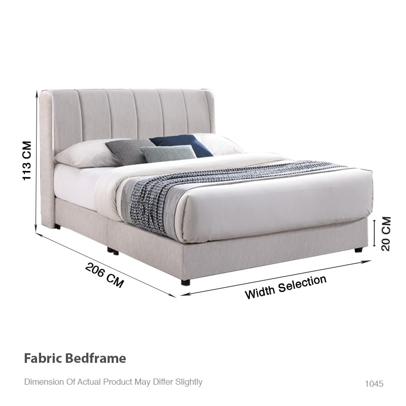Macy Fabric Bed Frame