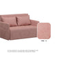 Nora Waterproof Latex Storage Sofabed (Removable Cover)