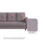 Rylee Fabric 1 Seater Sofa