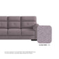 Henry Fabric 1 Seater Sofa