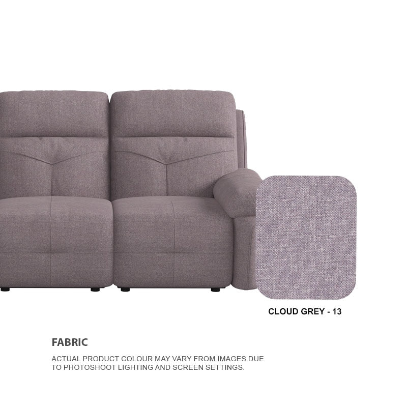 Taylor Fabric 3 Seater With Chaise Sofa