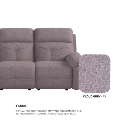 Taylor Fabric 3 Seater With Chaise Sofa