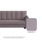 Lois Fabric 2 Seater Sofa