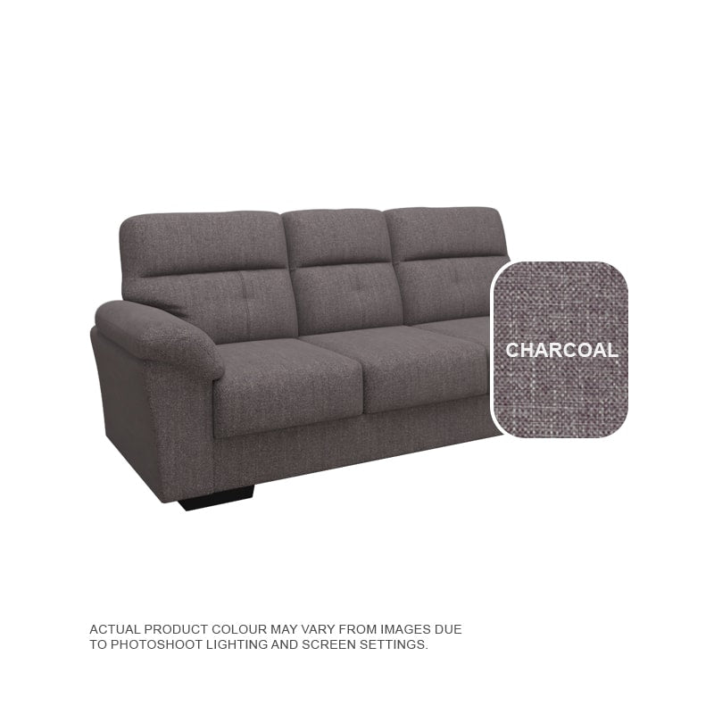 Henry Fabric 3 Seater Sofa