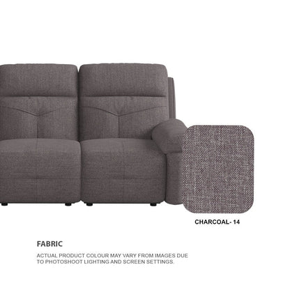 Taylor Fabric 3 Seater With Chaise Sofa