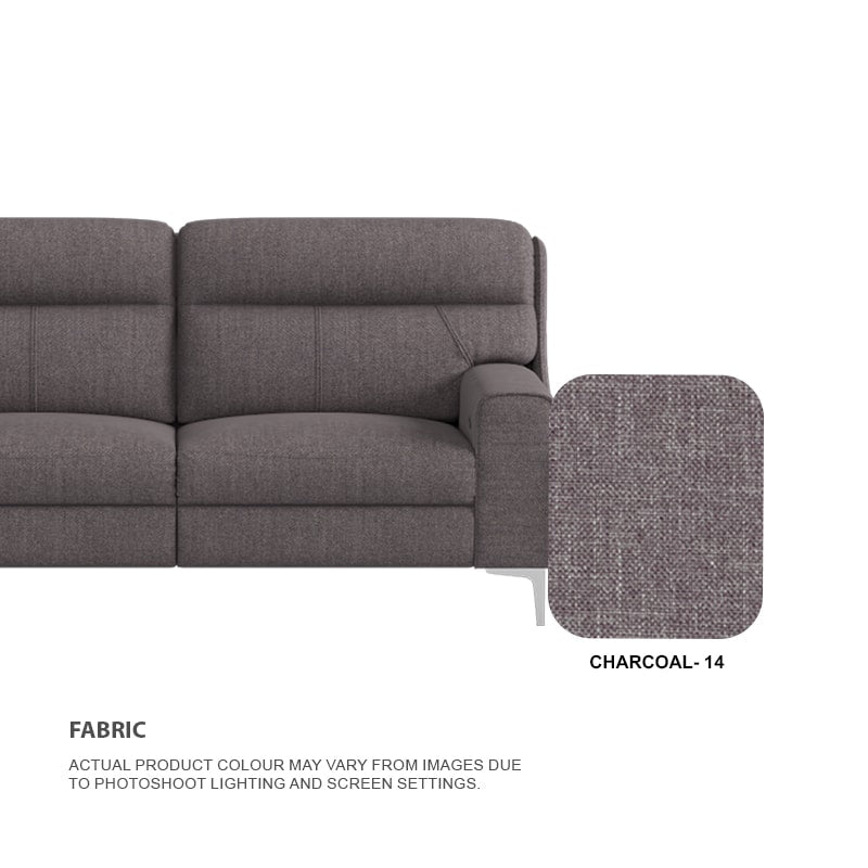 Clara Fabric 4 Seater Sofa
