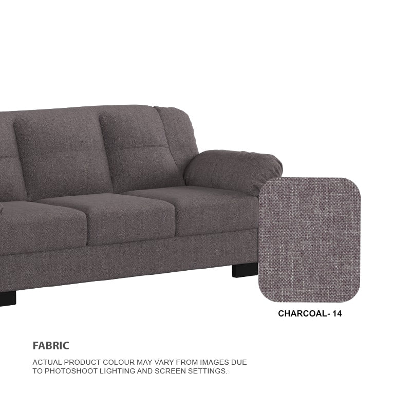 Adam Fabric 1 Seater Sofa