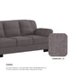 Adam Fabric 1 Seater Sofa