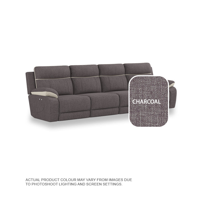 Nina Fabric 4 Seater Sofa