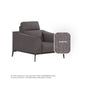 Gianna Fabric 1 Seater Sofa