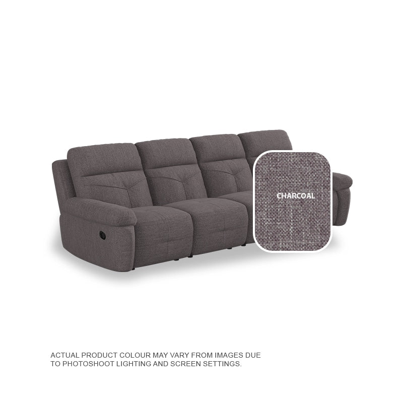 Taylor Fabric 4 Seater Sofa