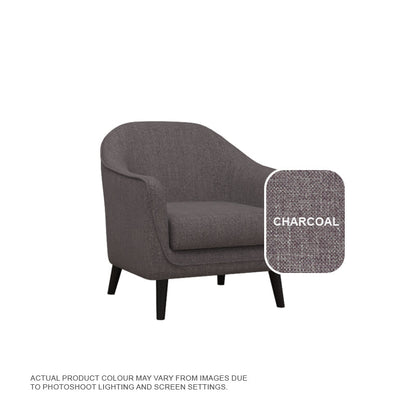 Ariana Fabric 1 Seater Sofa