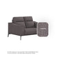Gianna Fabric 2 Seater Sofa