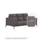 Gianna Fabric 3 Seater Sofa