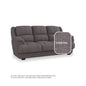 Esme Fabric 3 Seater Sofa