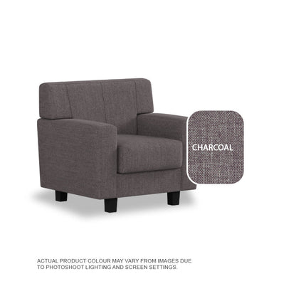 Blake Fabric 1 Seater Sofa