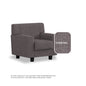 Blake Fabric 1 Seater Sofa
