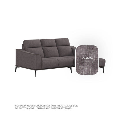 Gianna Fabric 2 Seater With Chaise Sofa