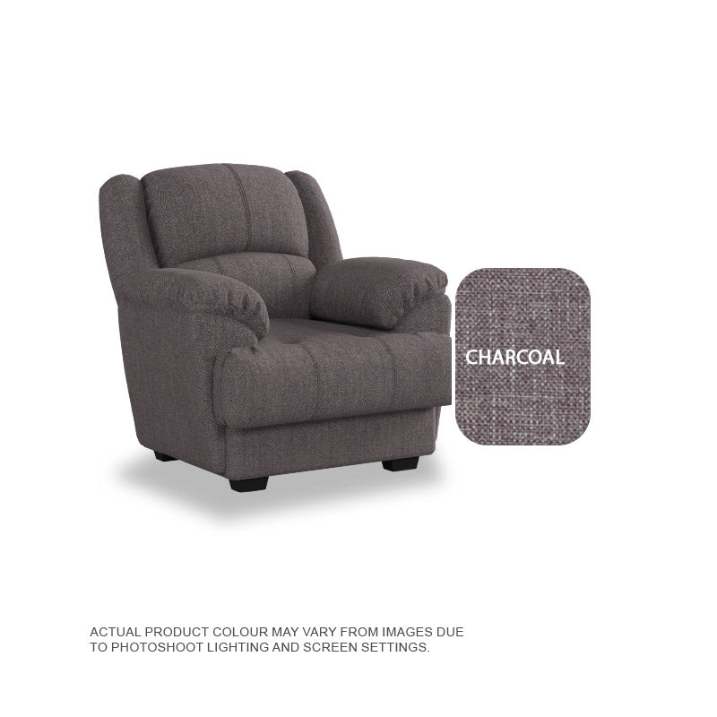 Esme Fabric 1 Seater Sofa