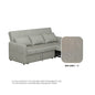 Katie Waterproof Latex Sofabed (Removable Cover)