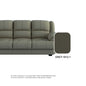Esme Faux Leather 1 Seater Sofa