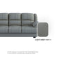Esme Faux Leather 1 Seater Sofa