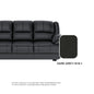 Esme Faux Leather 1 Seater Sofa